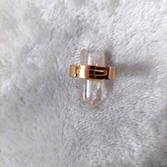 (3 for 12$) Adjustable faux crystal ring - Picture 2 of 2